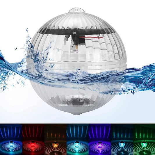 Solar Floating Pool LED Light - RGB Color Changing