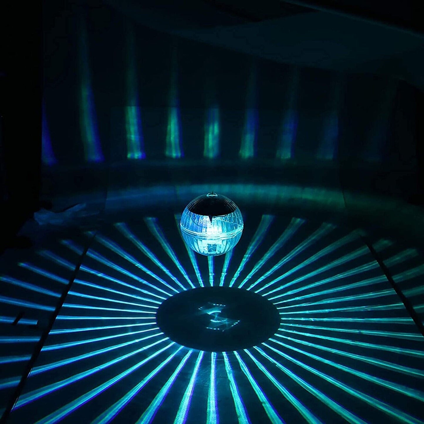 Solar Floating Pool LED Light - RGB Color Changing
