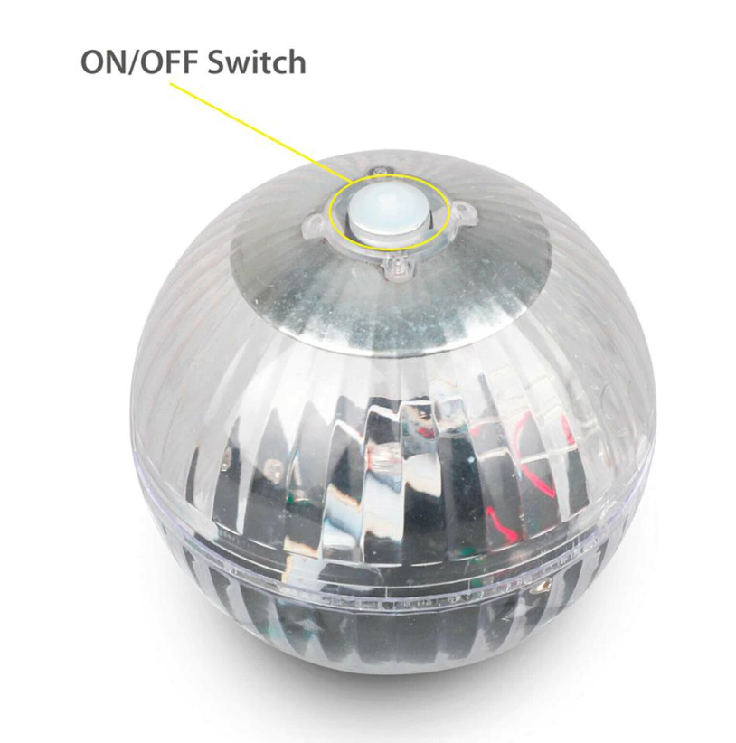 Solar Floating Pool LED Light - RGB Color Changing