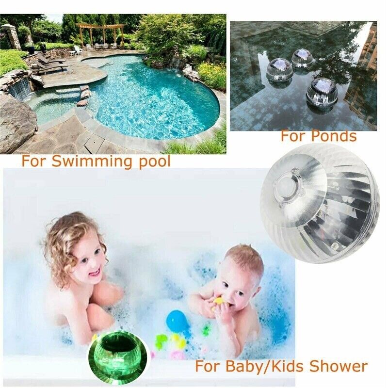 Solar Floating Pool LED Light - RGB Color Changing