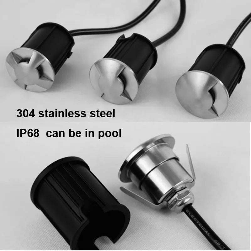 LED Pool Underwater Light — IP68 Waterproof Spotlight for Swimming Pools, Stairs & Garden Decks