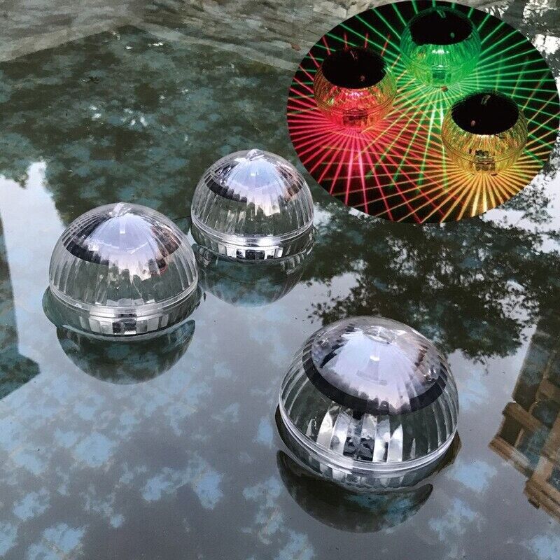 Solar Floating Pool LED Light - RGB Color Changing
