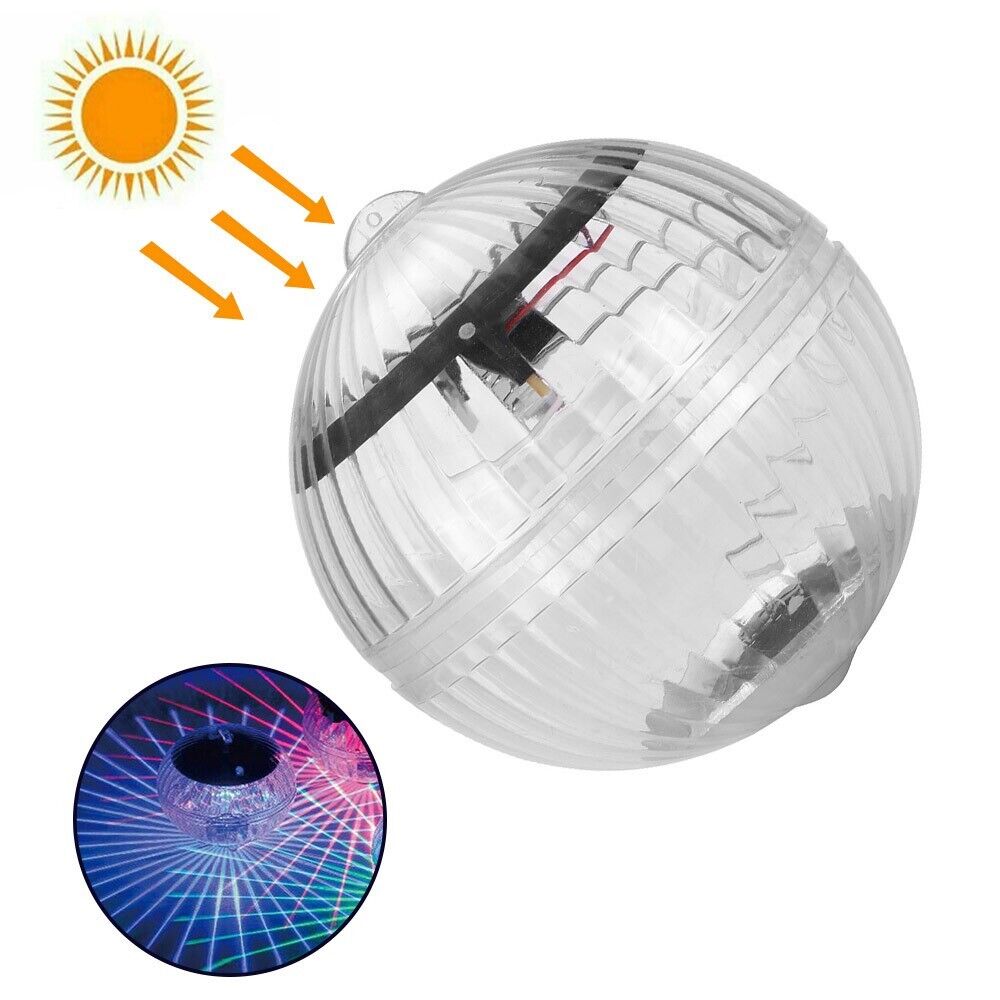 Solar Floating Pool LED Light - RGB Color Changing